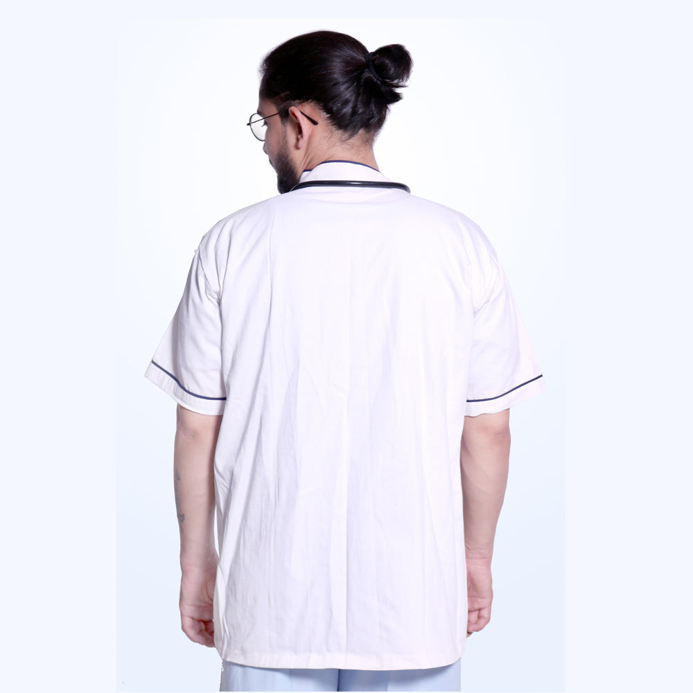 Hangerage Dentist Apron| Unisex | Stylish, Comfortable | Half Sleeves | Ideal For Health care Professionals | Sizes S - 2XL