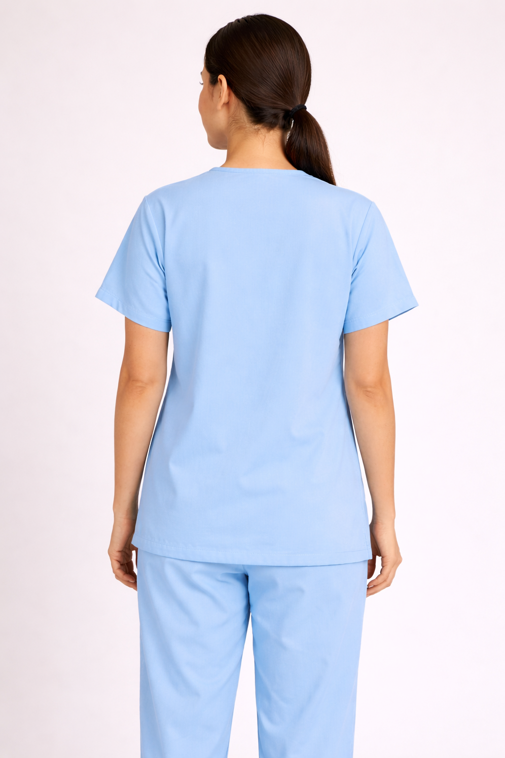 Sky Blue Front-Open Patient Kurta-Pajama | Unisex | Free Size | Comfortable, Accessible, and Durable