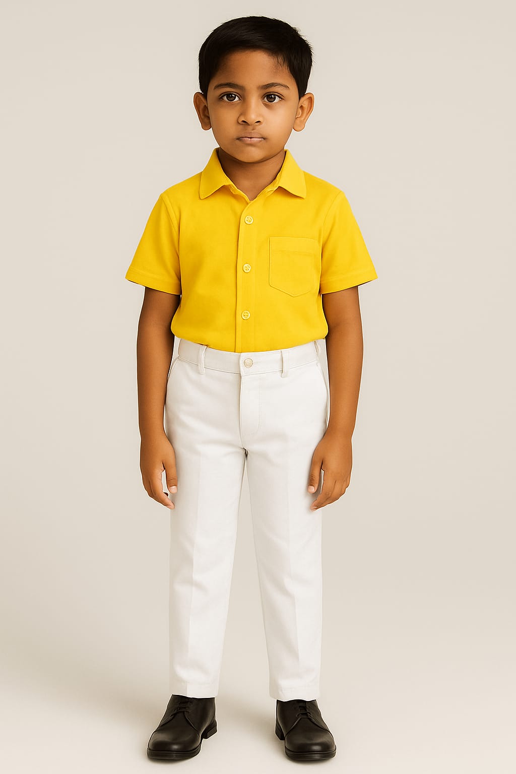 Grogoo-lifestyle White Pant | Full Pant | School Pant | Sizes (22-34) | Pack Of 2