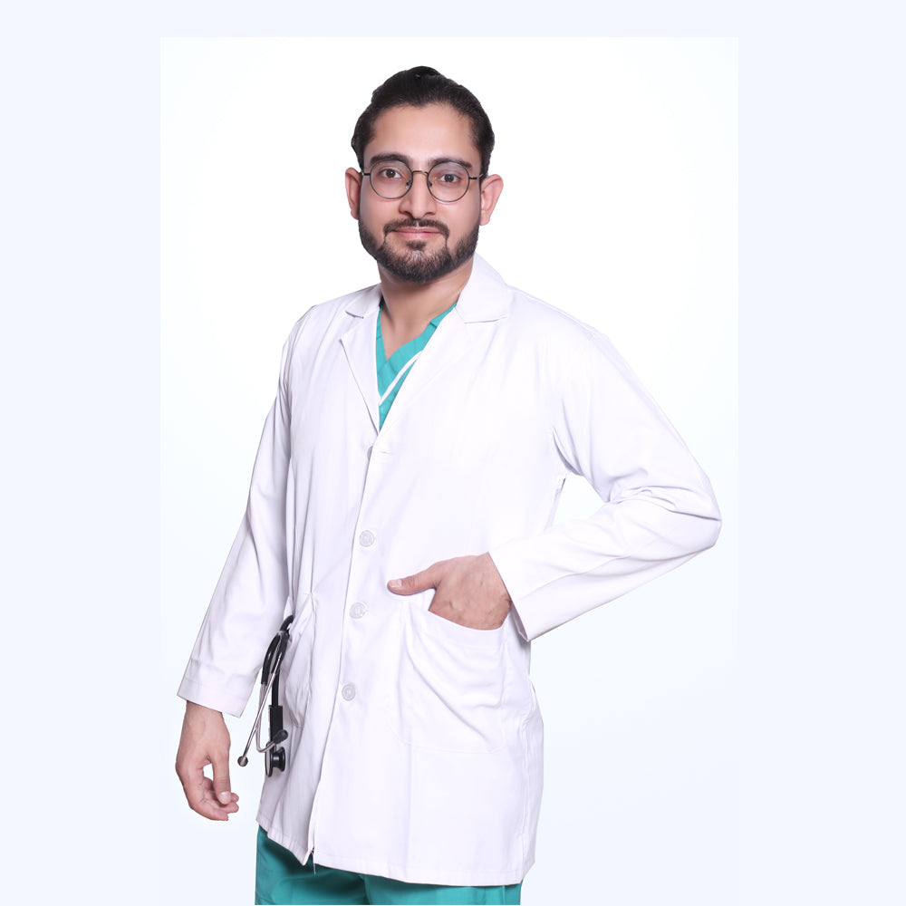 Hangerage Apron| Unisex | Stylish, Comfortable | Full Sleeves | Ideal For Health care Professionals | Sizes(S-2XL)