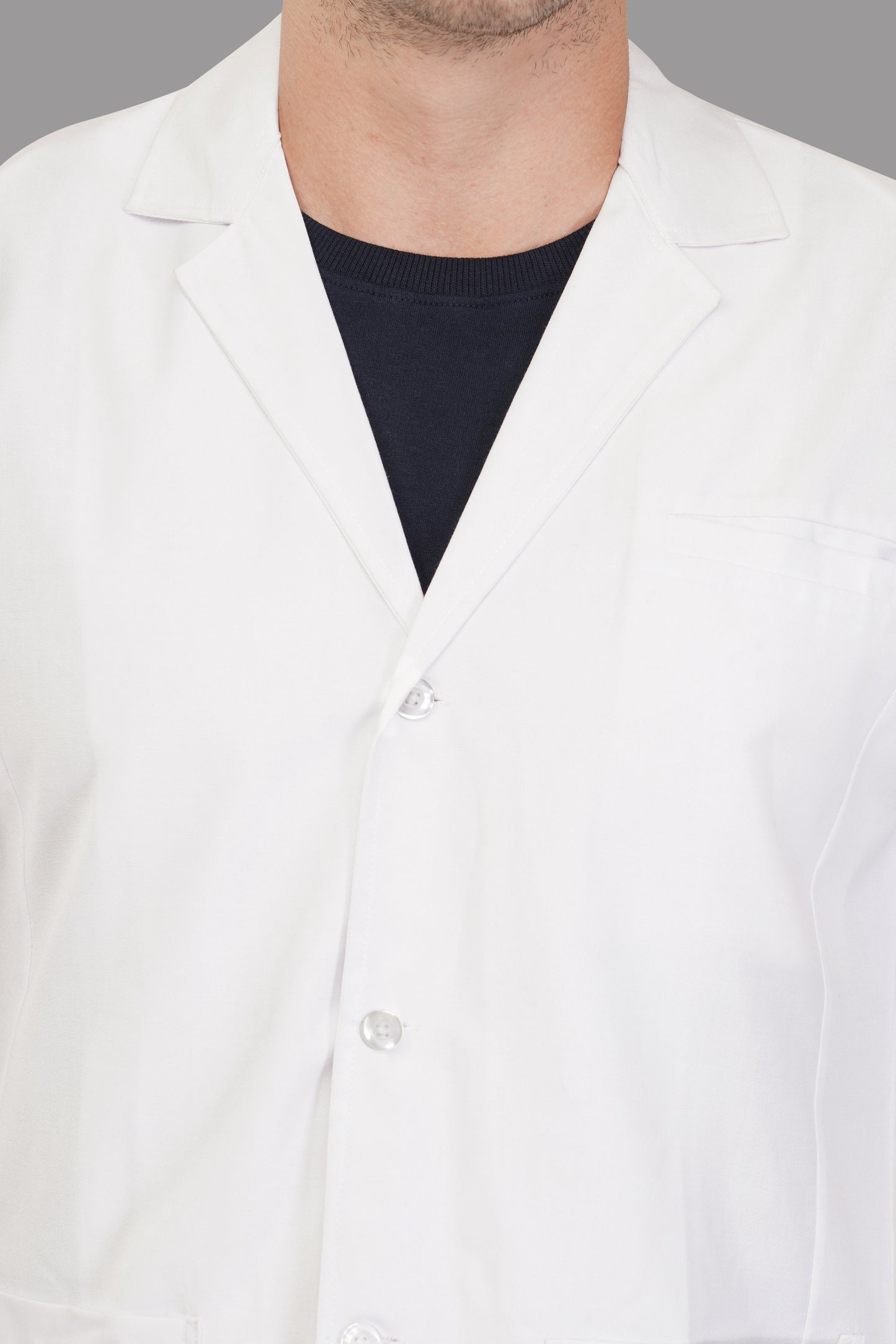 Hangerage Premium White Doctor Coat | Polycotton, Stylish, Comfortable | Full Sleeves | Ideal For Health care Professionals | Sizes XS-2XL