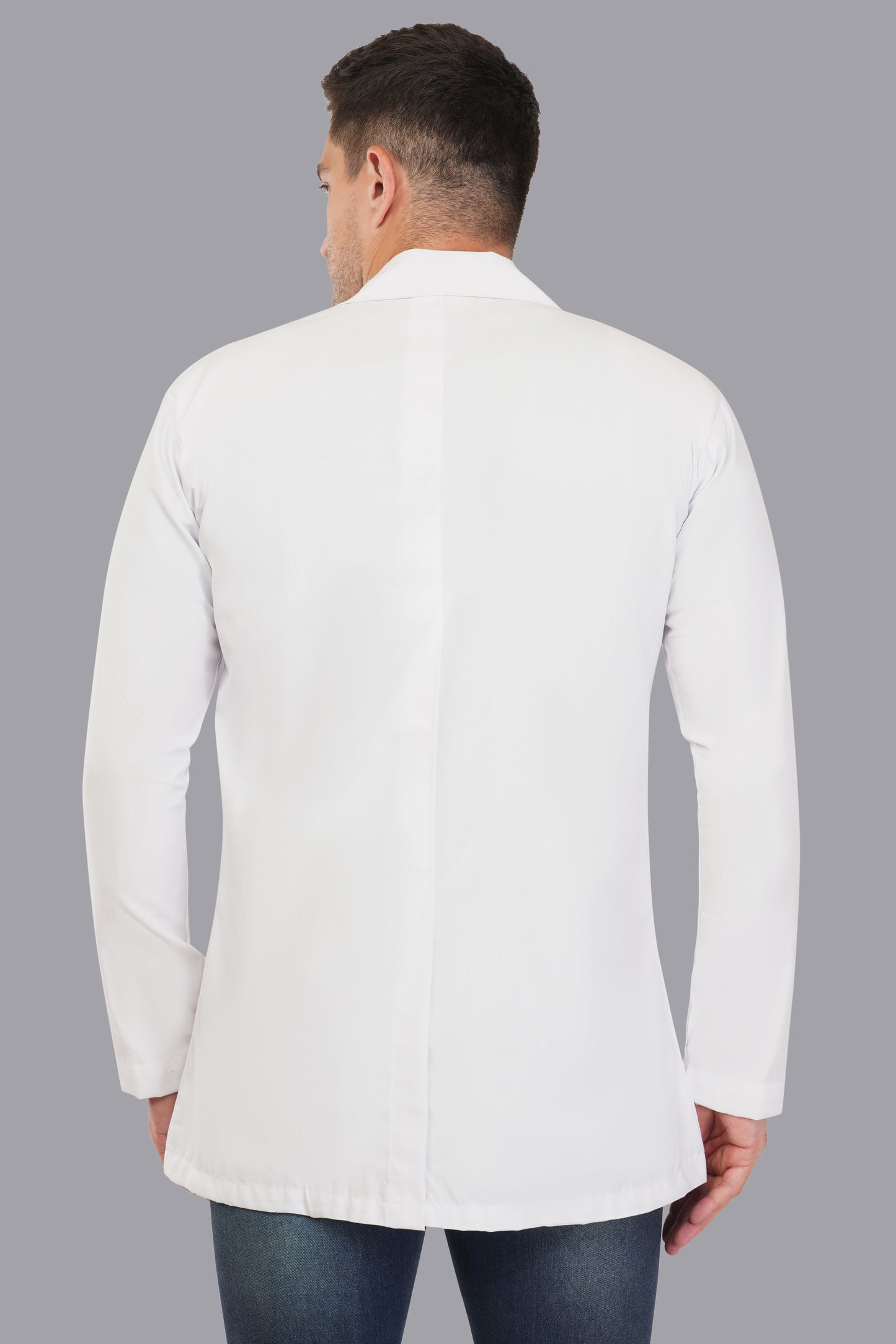 Hangerage Premium White Doctor Coat | Polycotton, Stylish, Comfortable | Full Sleeves | Ideal For Health care Professionals | Sizes XS-2XL
