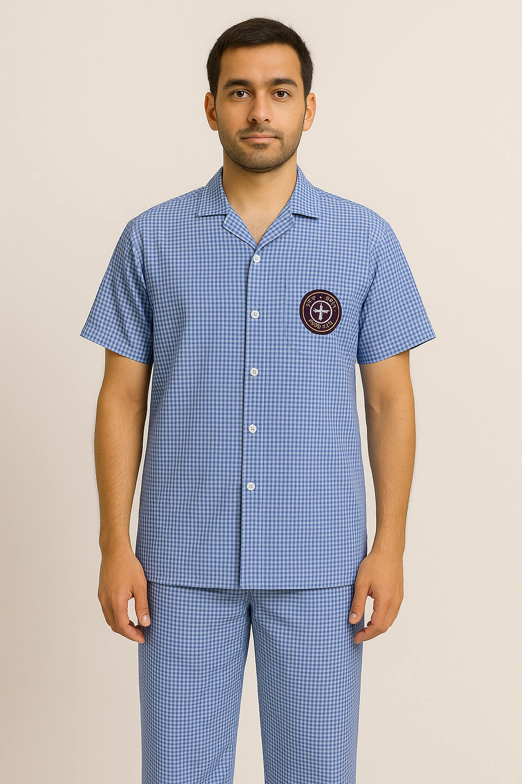 Hangerage Front-Open Patient Kurta-Pajama | Unisex | Free Size | Comfortable, Accessible, and Durable