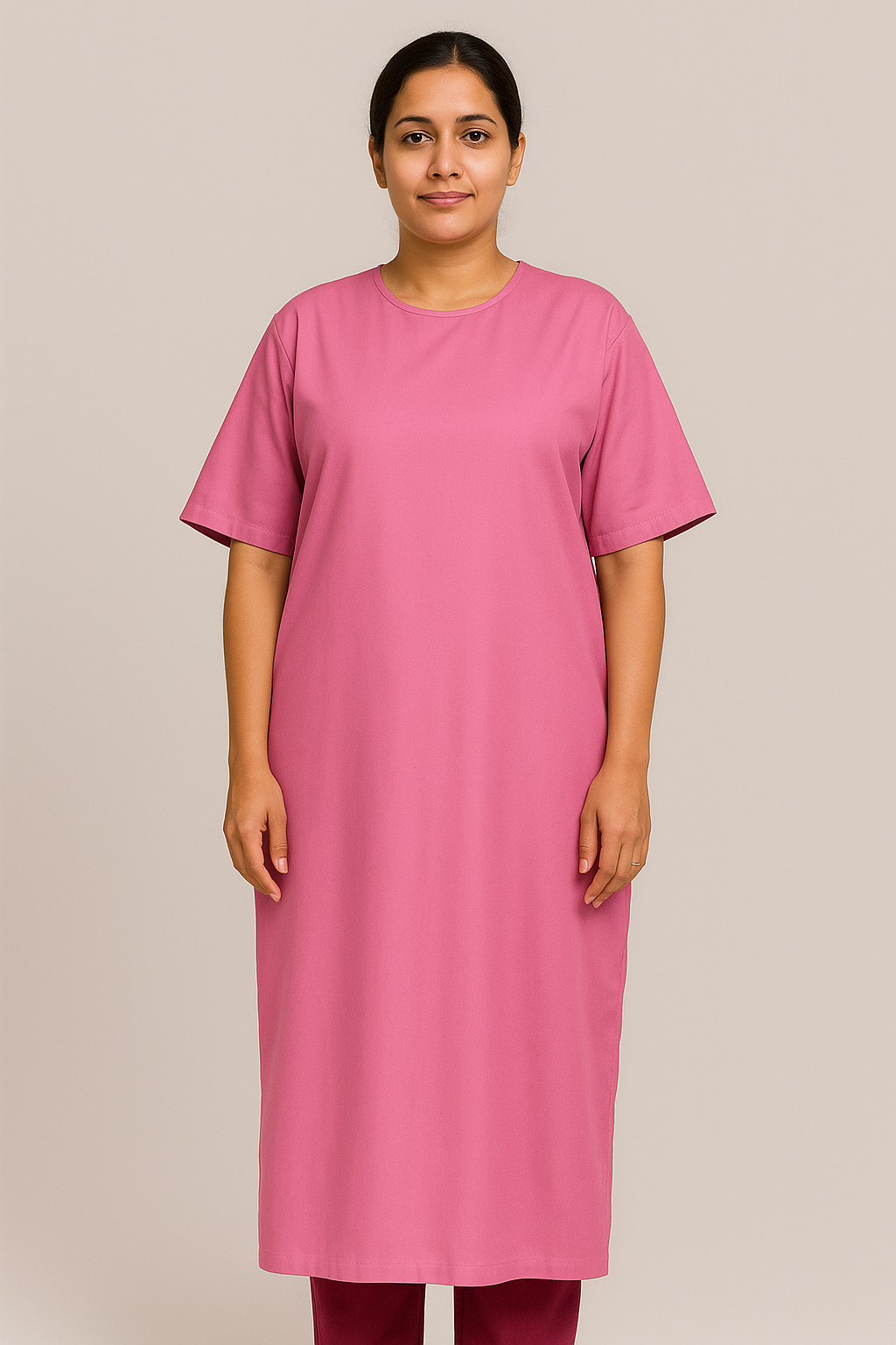 Hangerage Back-Open Patient Gown | Unisex | Free Size | Comfortable, Accessible, and Durable