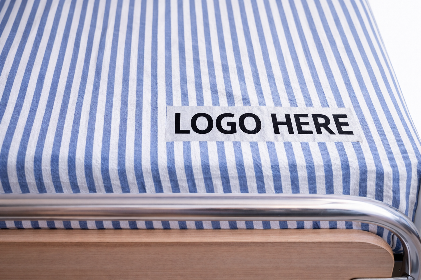 Blue Lining Hospital Bed Sheet – Soft, Breathable & Durable | Size (57 X 90 inches ) | Pack Of 2