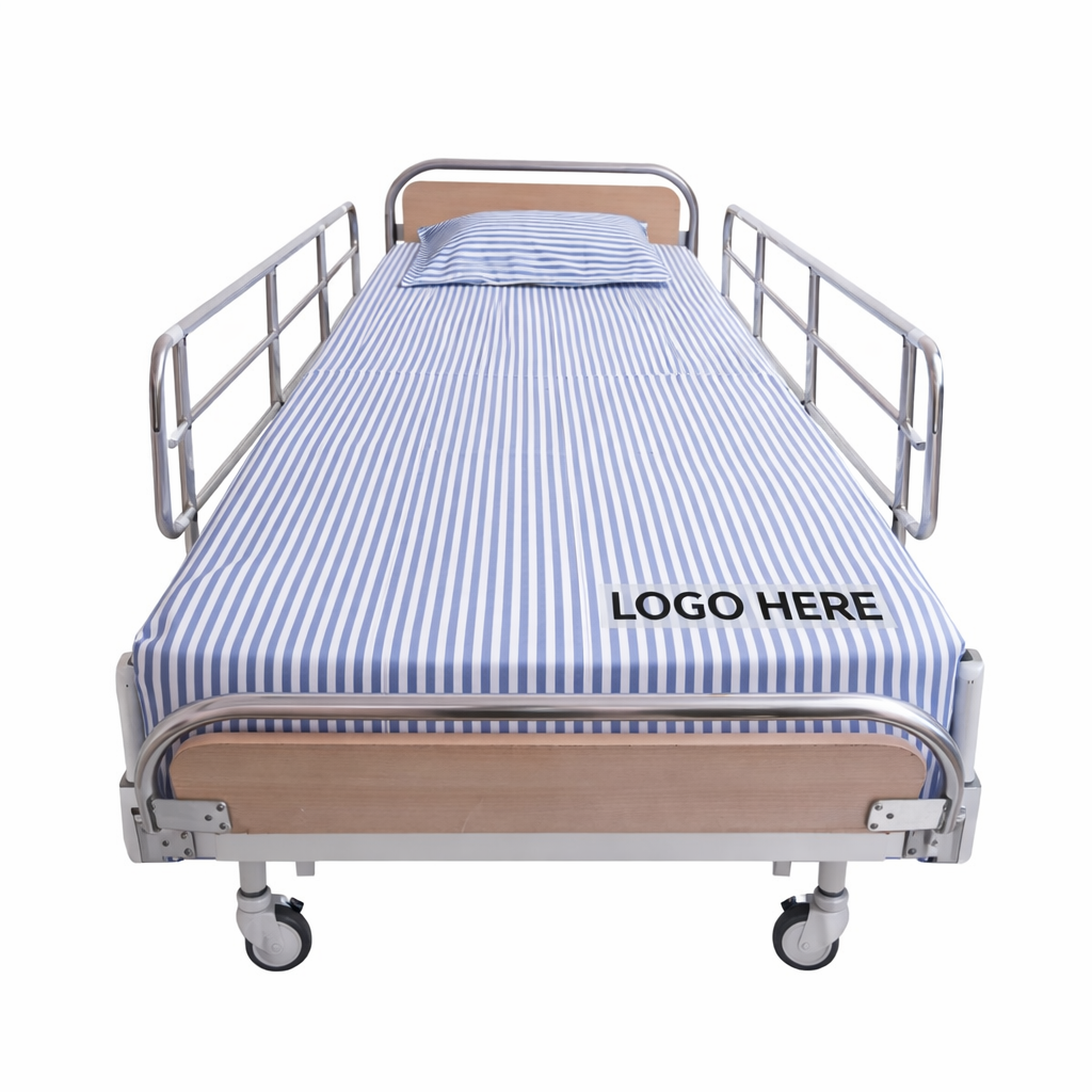 Blue Lining Hospital Bed Sheet – Soft, Breathable & Durable | Size (57 X 90 inches ) | Pack Of 2