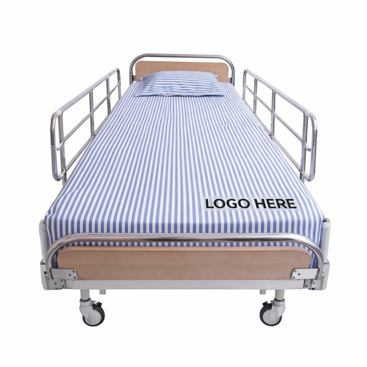 Blue Lining Hospital Bed Sheet – Soft, Breathable & Durable | Size (57 X 90 inches ) | Pack Of 2