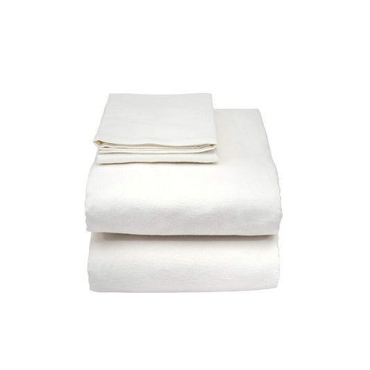 White Hospital Bed Sheet – Soft, Breathable & Durable | Size (57 X 90 inches ) | Pack Of 2