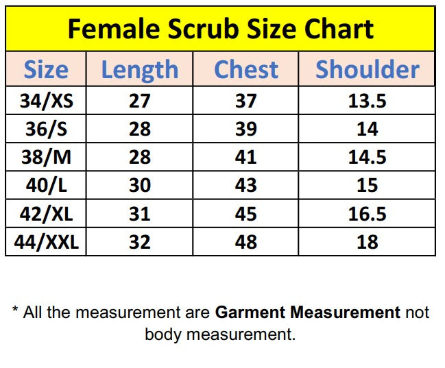 Elite Denim Blue Medical Scrub Set for Women – Comfortable | V-Neck Top & Touser | Soft Breathable Fabric, Professional Workwear | Sizes (XS-2XL)