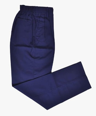 Grogoo-lifestyle Navy Blue Pant | Full Pant | School Pant | Sizes (22-34) | Pack Of 2